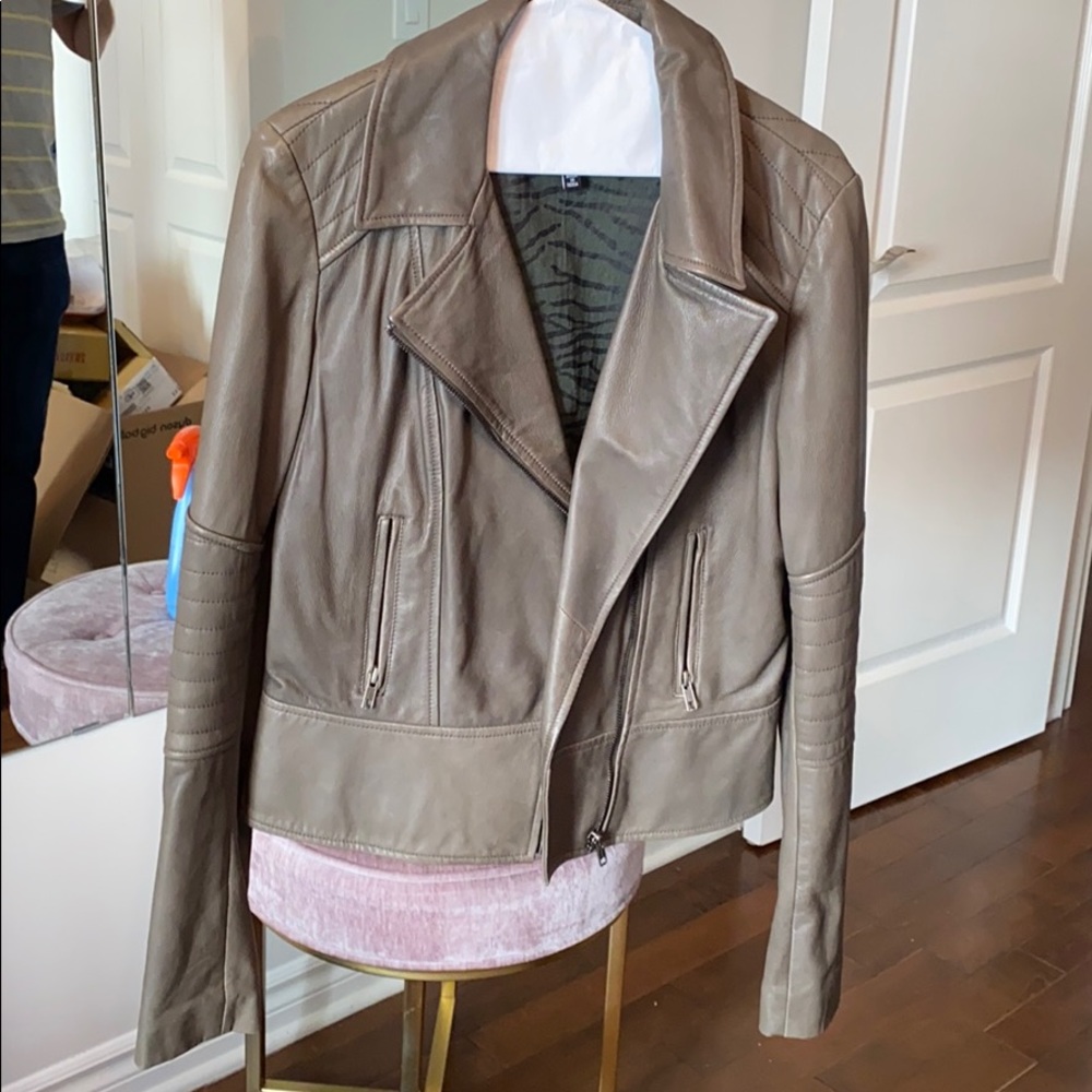 100% leather jacket
